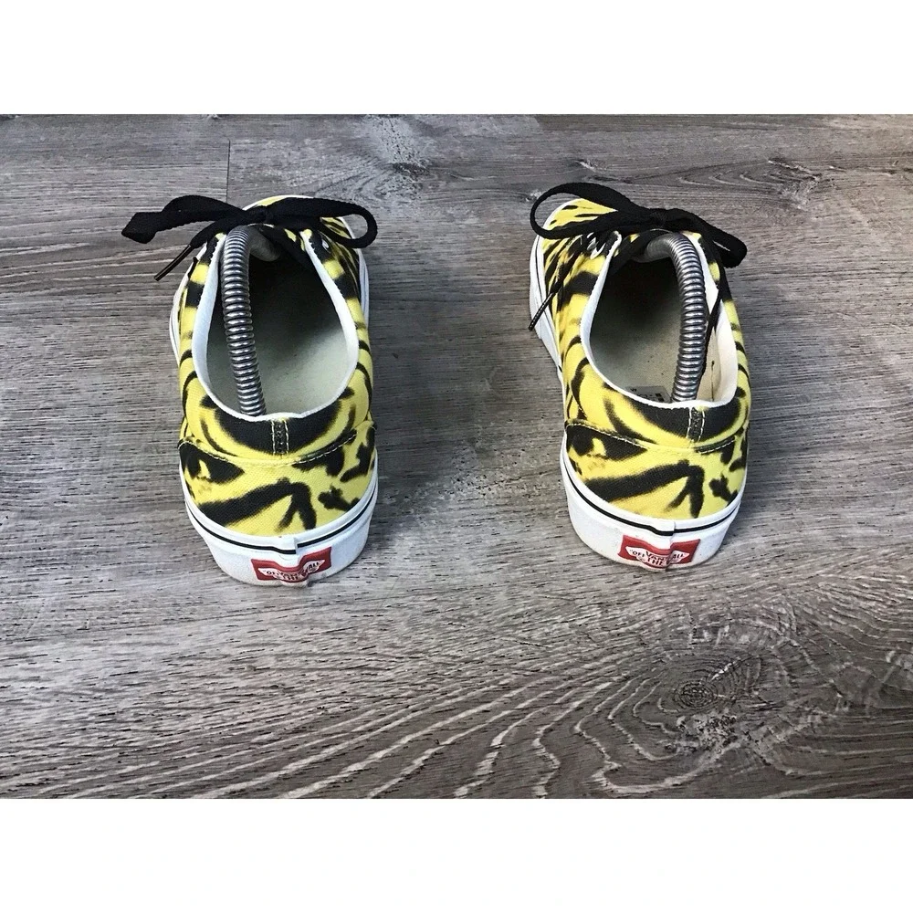 Vans Era Tie Dye Blazing Yellow Low Top Skate Shoes size Mens 7.5 Womens 9 Shoes